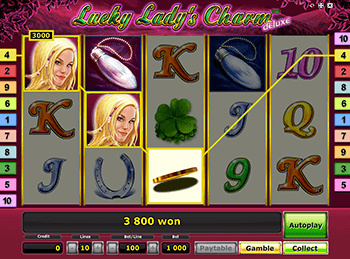 Играть на деньги в аппараты Lucky Lady’s Charm Deluxe